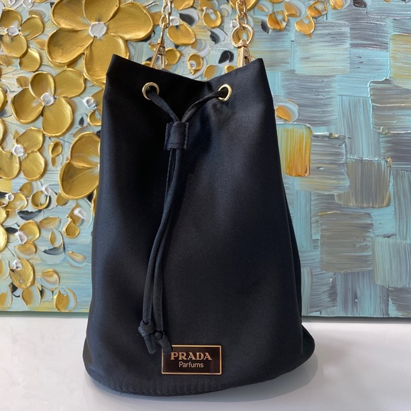 Prada Handbags - Prada Beauty Makeup Pouch to Crossbody Bag Purse